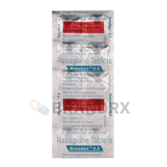Rasalect 0.5 mg Sun Pharmaceuticals Industries